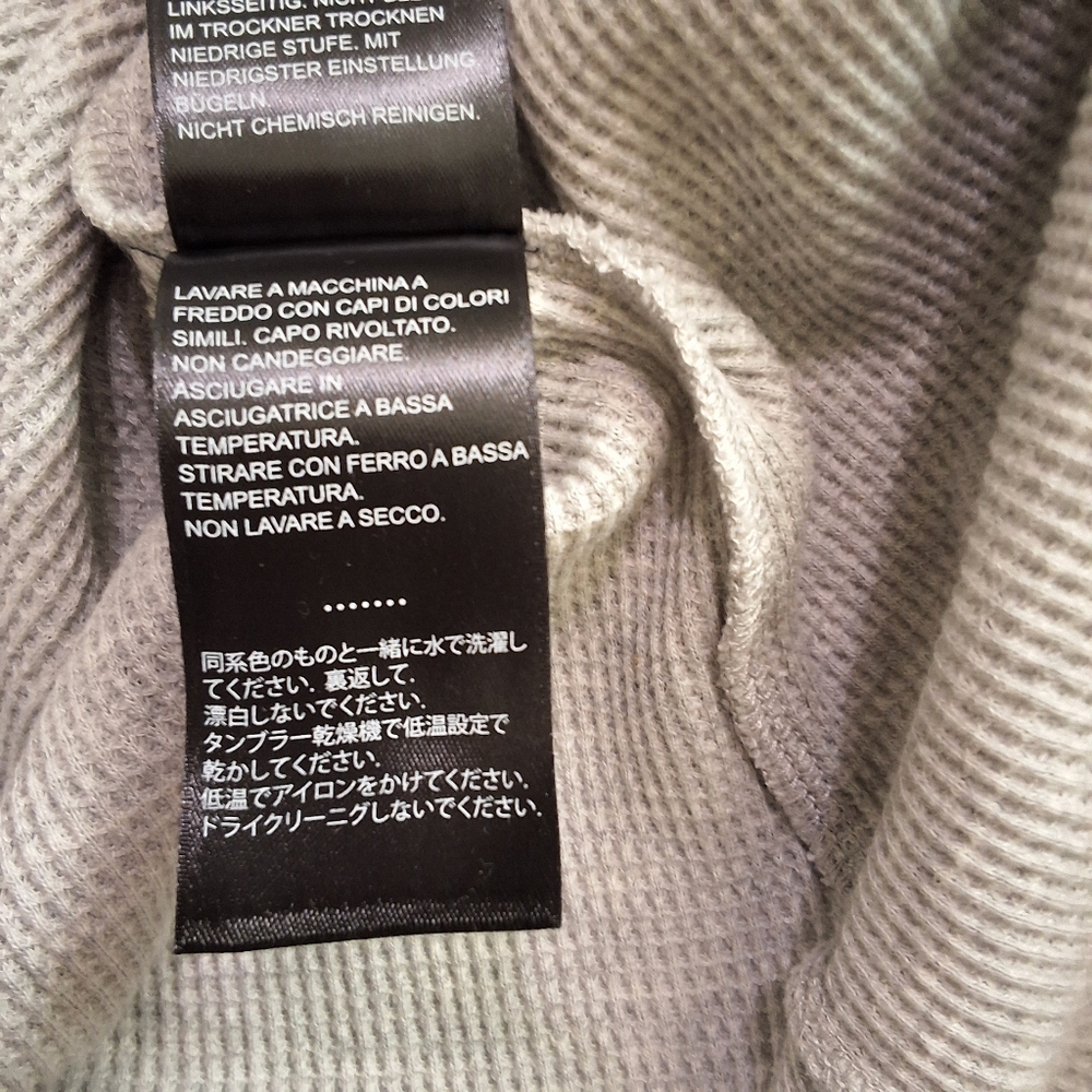 NWT Women's HARLEY DAVIDSON Gray Long Sleeve Top - Picture 13 of 16